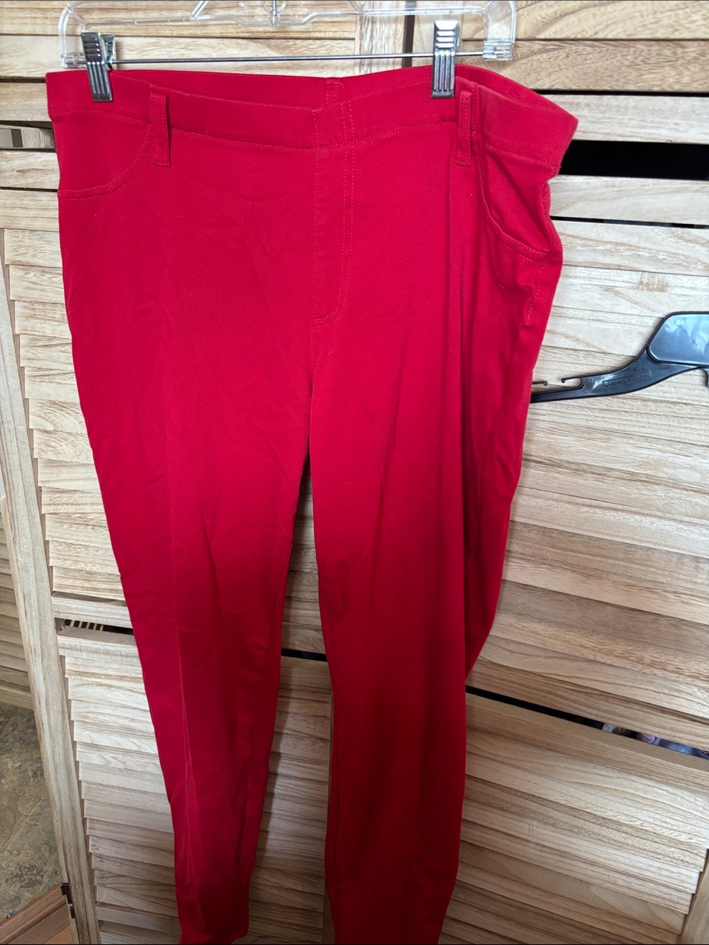 Faded Glory Bright Red Jeggings XXL/2XG